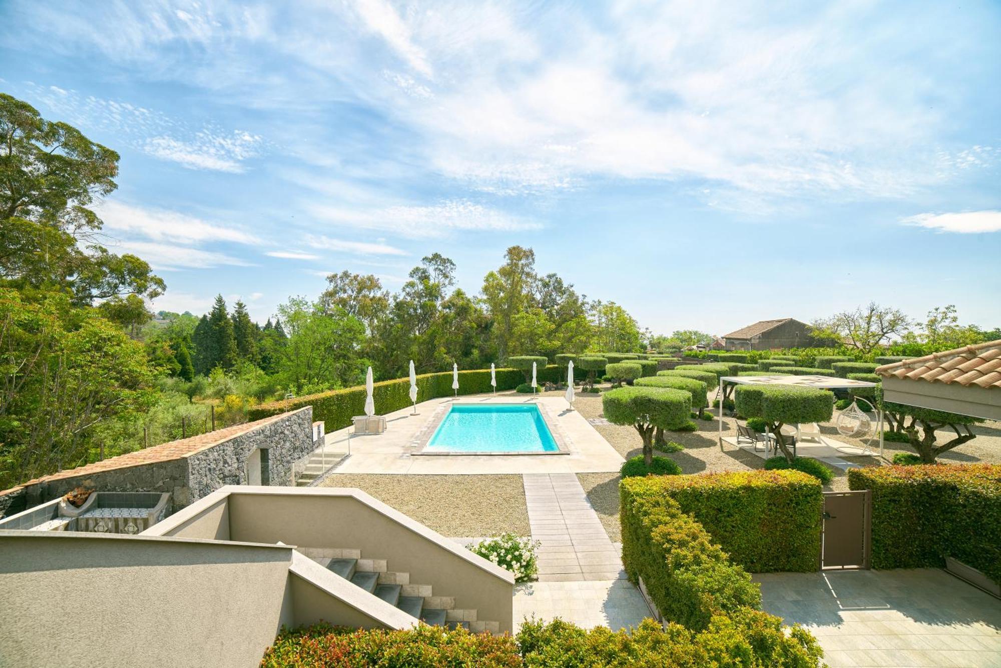 Il Casale Di Monacella Aparthotel Santa Venerina Buitenkant foto